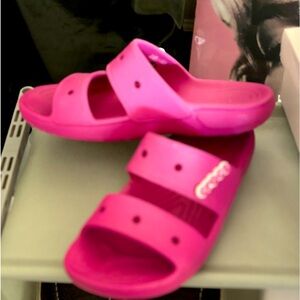 Crocs sandals ladies 7